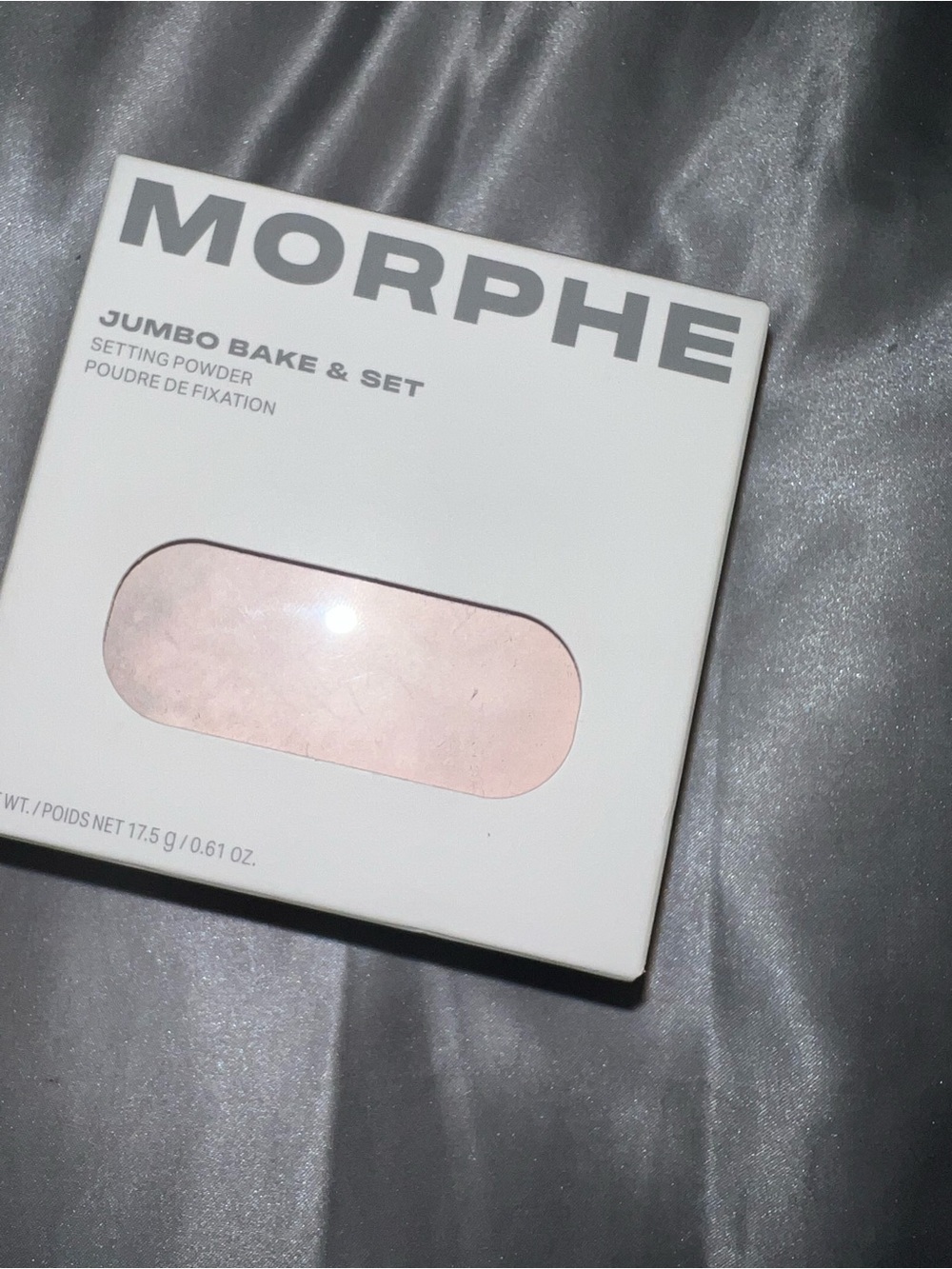 Morphe Jumbo Bake & Set Powder — Soft Pink Shade